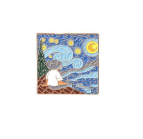 Noche estrellada pintor