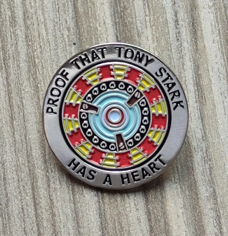 Tony Stark has a heart Iron Man
