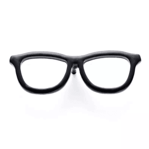 Pin Gafas negras