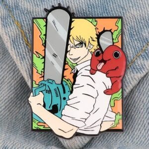 Denji y pochita cuadro