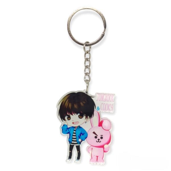 Llavero Jungkook y Cooky