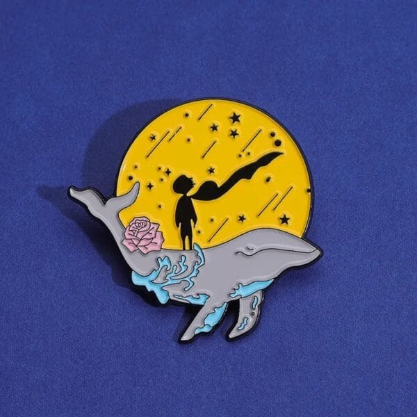 Principito luna ballena