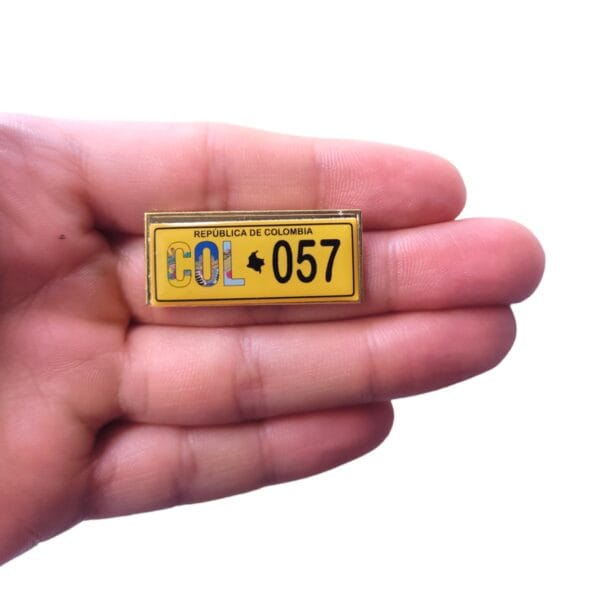Placa Colombia
