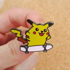 Pikachu patineta