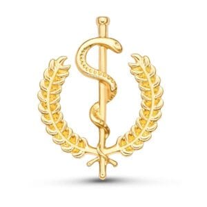 Báculo caduceo con ramas