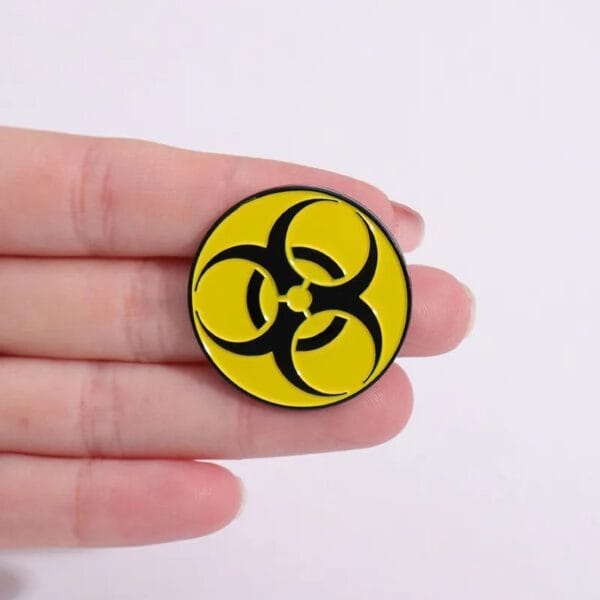 Biohazard símbolo biología - Image 2