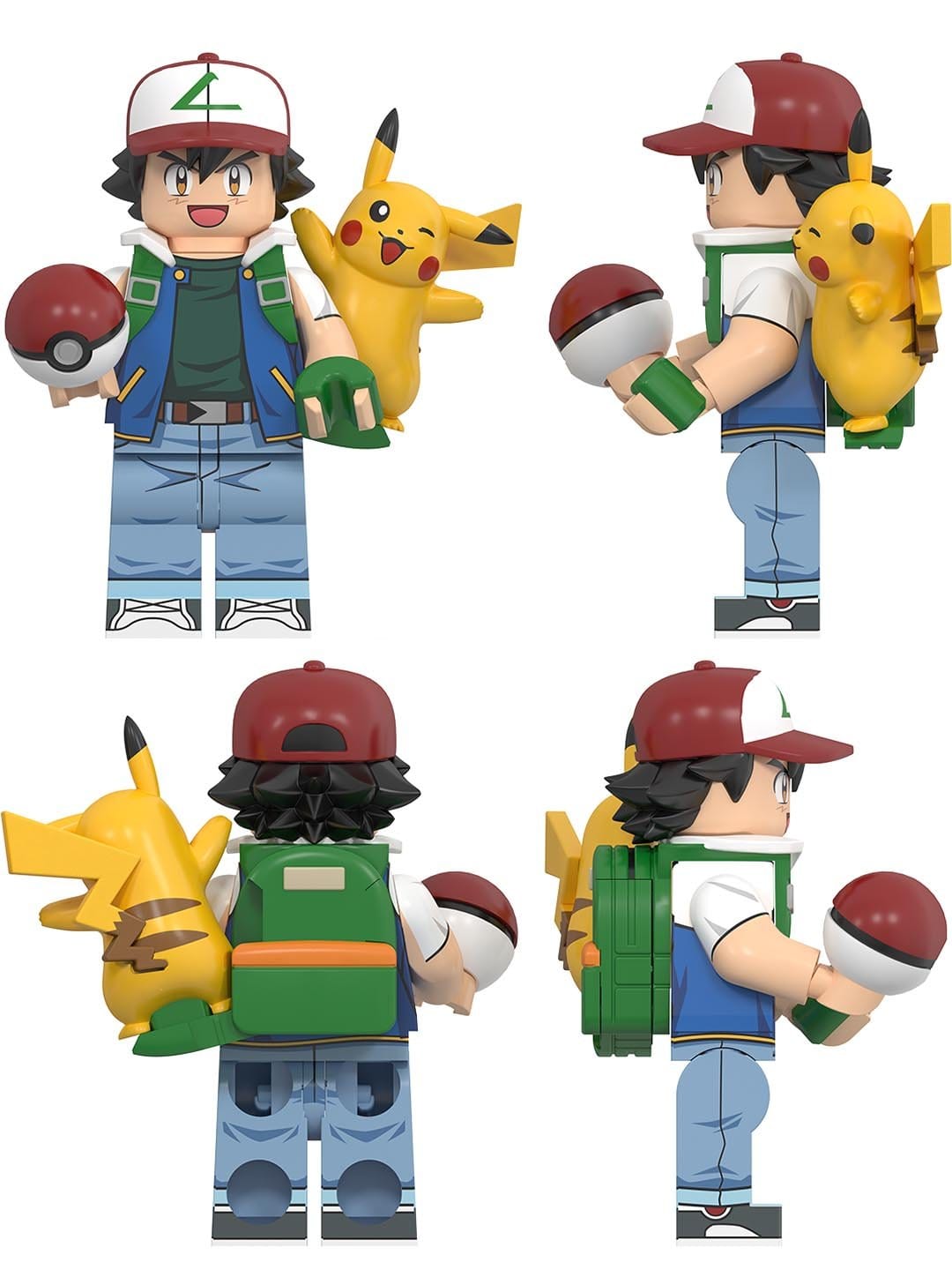Ash con Pikachu