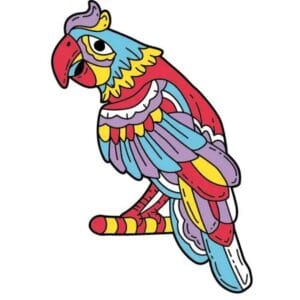 Loro multicolor