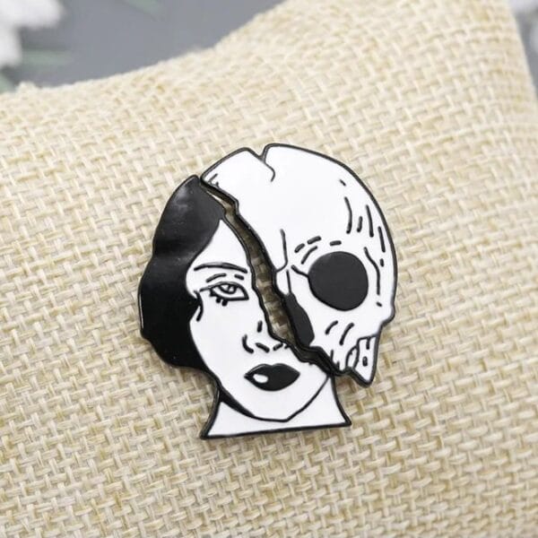 Chica calavera (2 piezas)