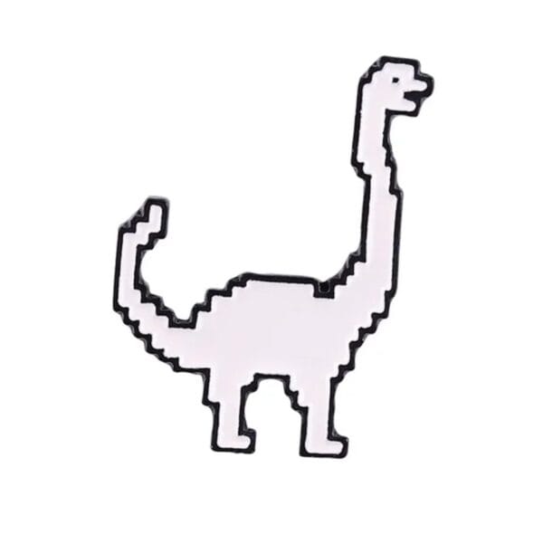 Brontosaurio pixel