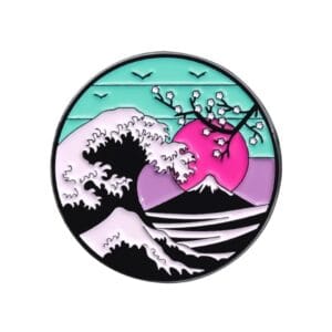 Gran Ola con monte Fuji