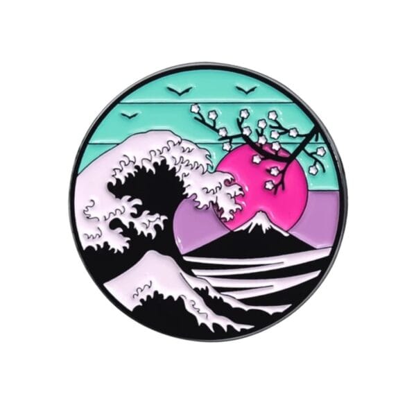 Gran Ola con monte Fuji