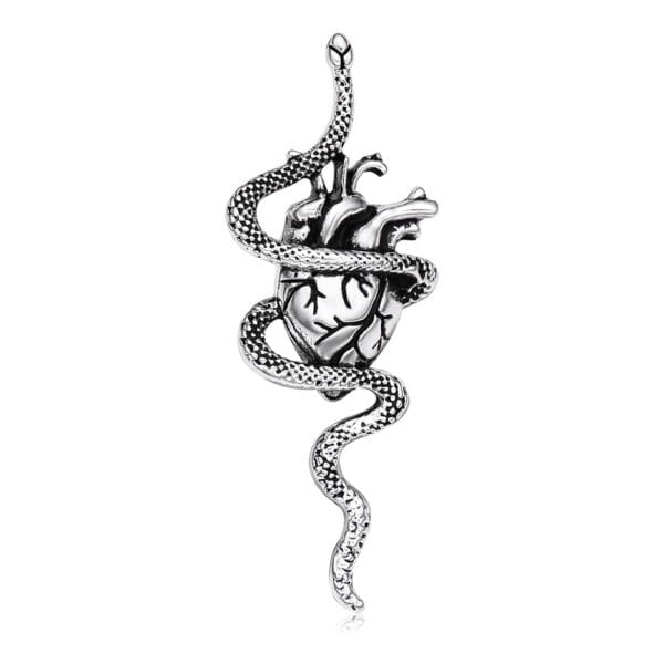Corazón con serpiente