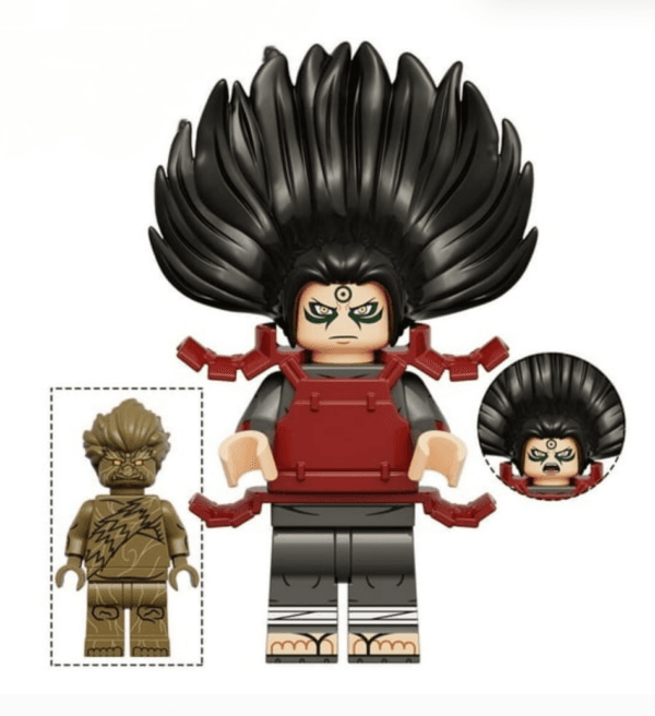 Hashirama y hombre de madera