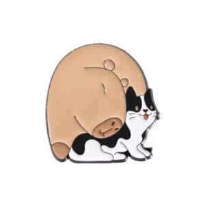 Chigüiro y gato