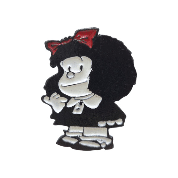 Mafalda moño rojo