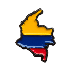 Colombia con bandera