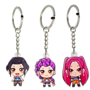Trio llaveros Kpop Demon Hunters