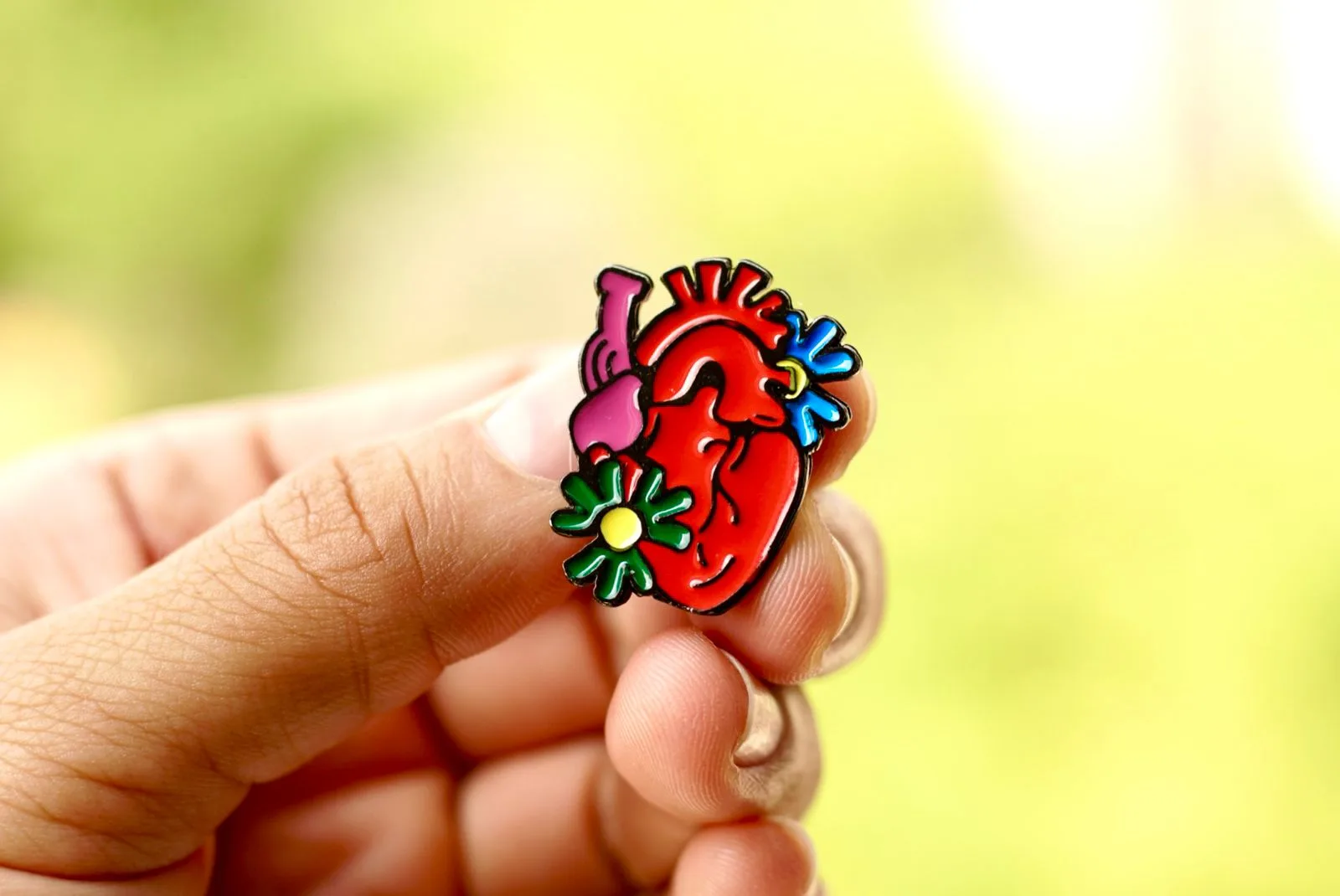 Pin enamel de fundición pintado a mano PinChees